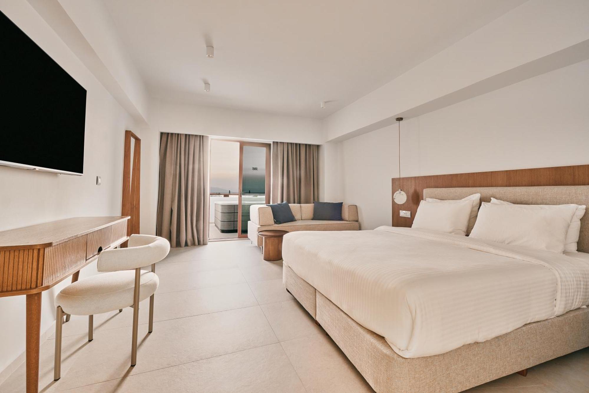 Oceanis Beach & Spa Resort Psalidi  Luaran gambar